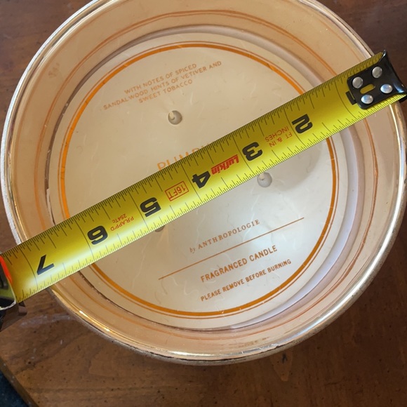 GIANT Anthropologie Autumn Splendor Giant Glass Candle pumpkin patchouli - Picture 6 of 7